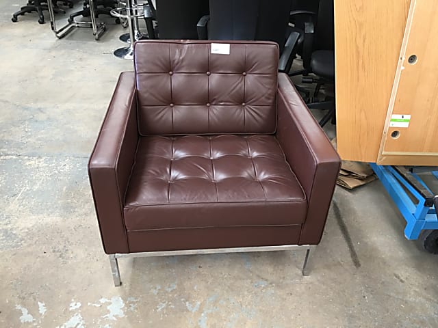 Knoll Leather armchair