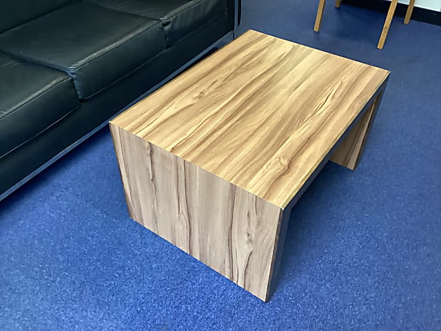 brown wooden coffee table