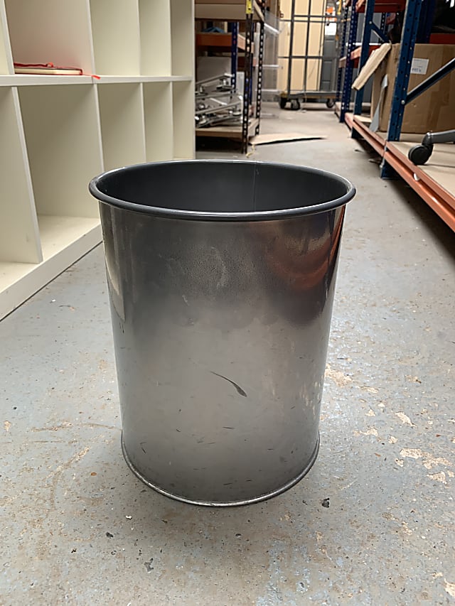 Metal bin