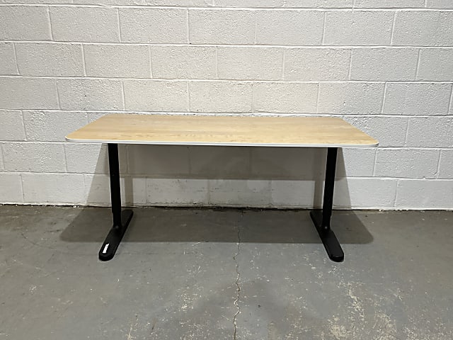 Ikea bekant desk black legs