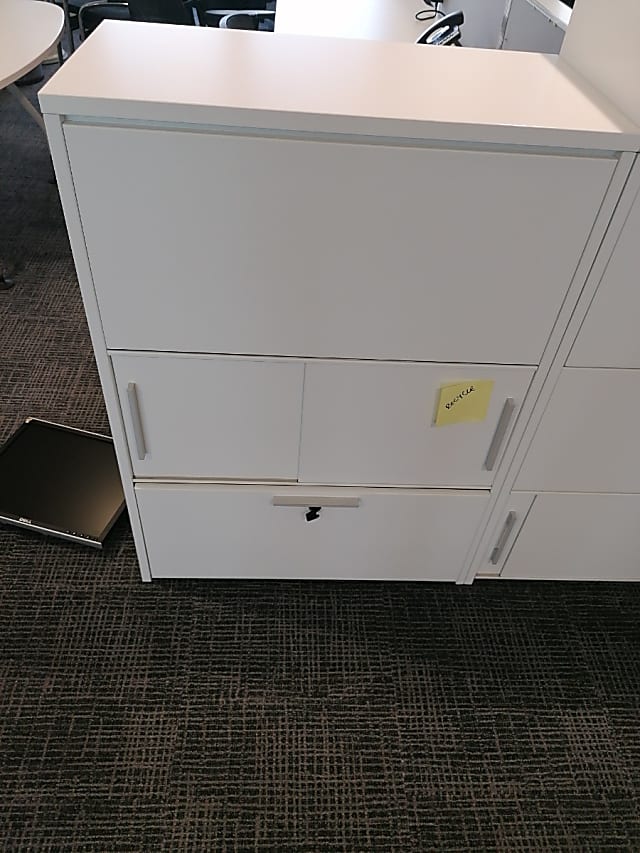 Double sided Metal Cabinet