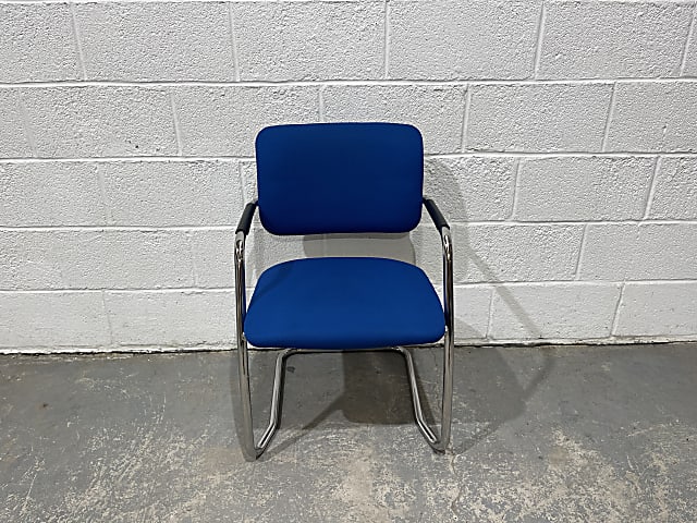 Blue Meeting stacking Chair