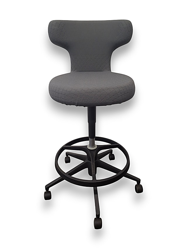 Vitra Pivot Draughtsman Stool (Grey)
