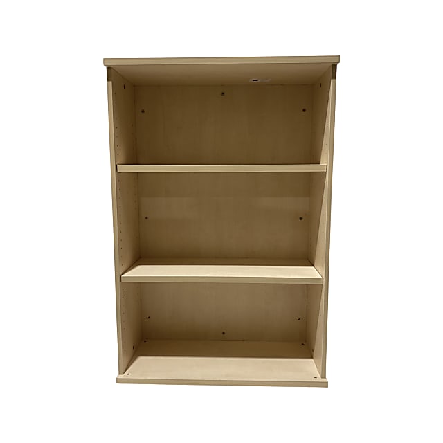 Wooden book case shelves