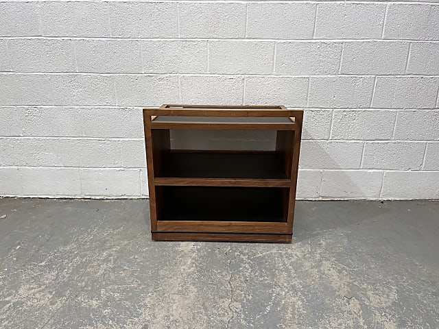 Small mobile bookcase unit