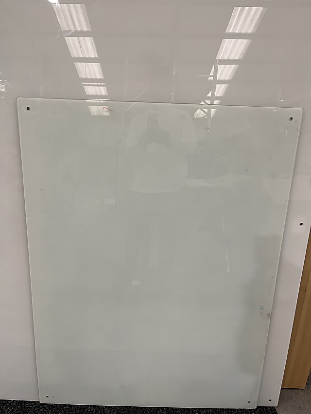 Glass whiteboard small