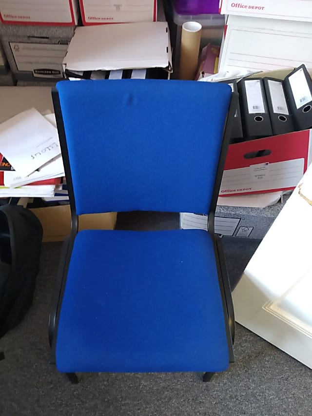 blue chair