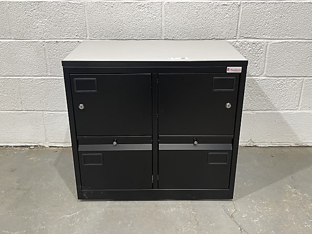 Flexiform storage cabinet 2 drawers 2 lockers