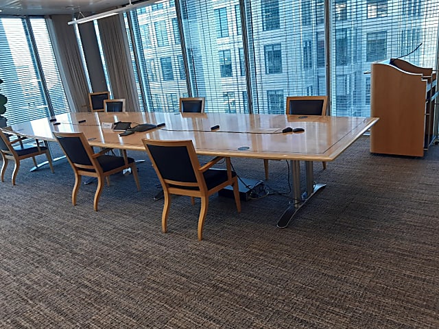 Board room table