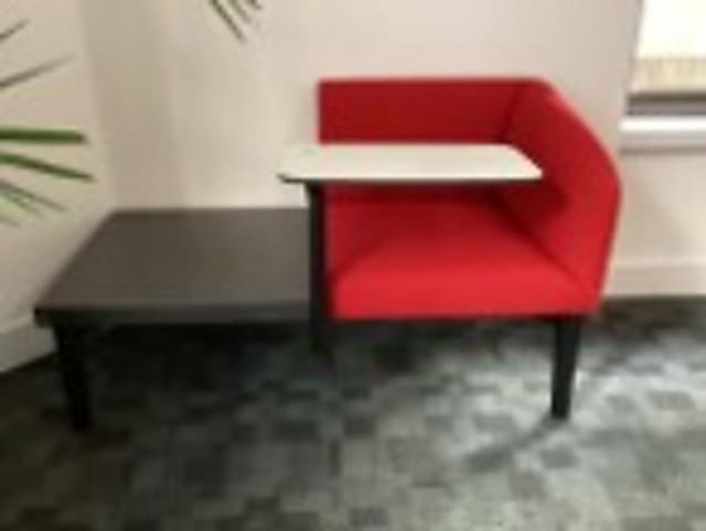 se:works 2-seater bench solitary seat upholstery right-hand