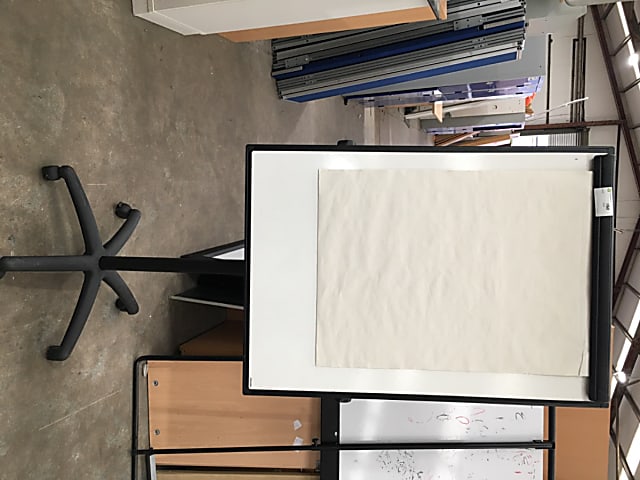 Flip chart whiteboard 