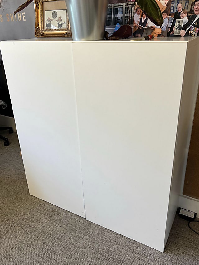 Tall wide cabinet