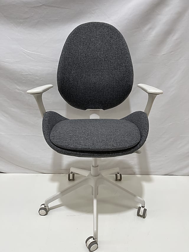 IKEA Hattefjall Grey and white office chair