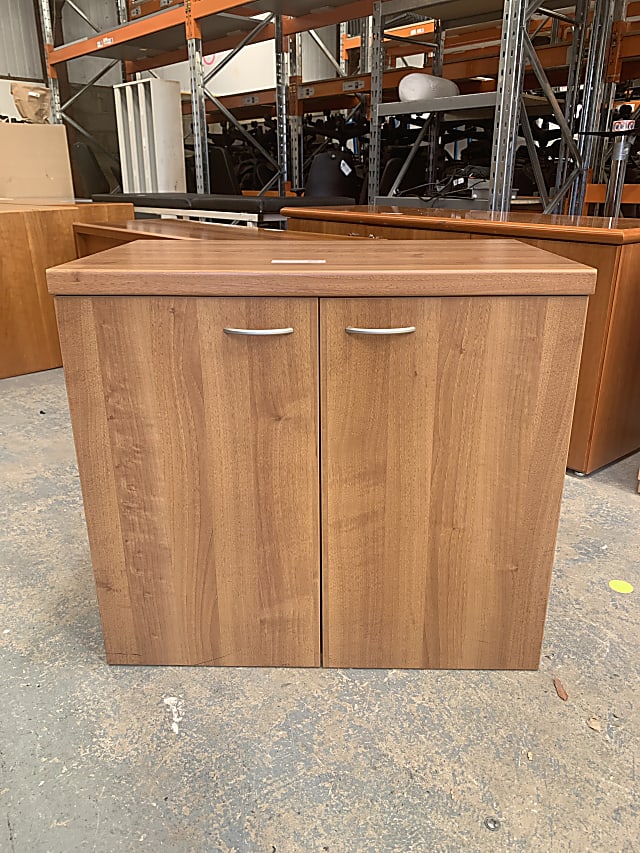 Low wooden cabinet