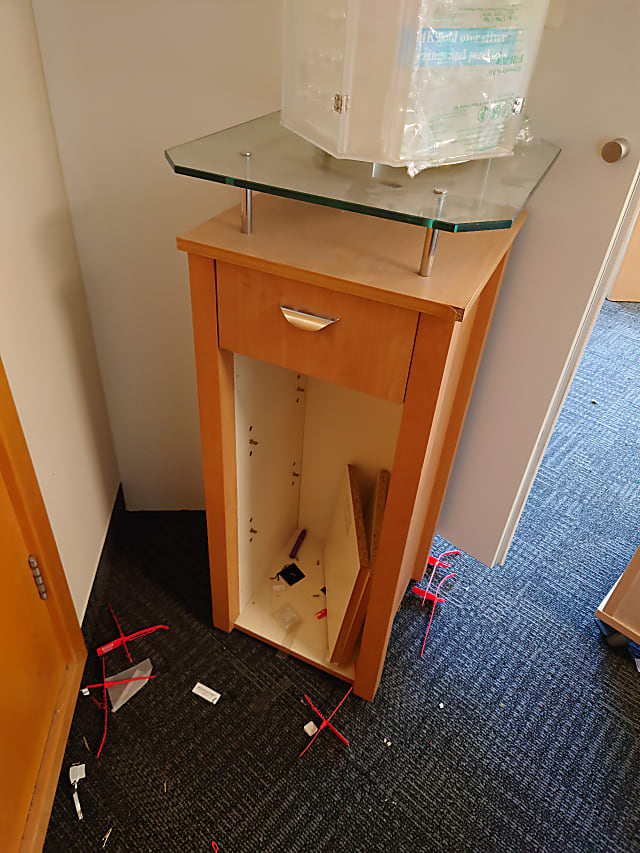 Wooden Jewellery cabinet stand