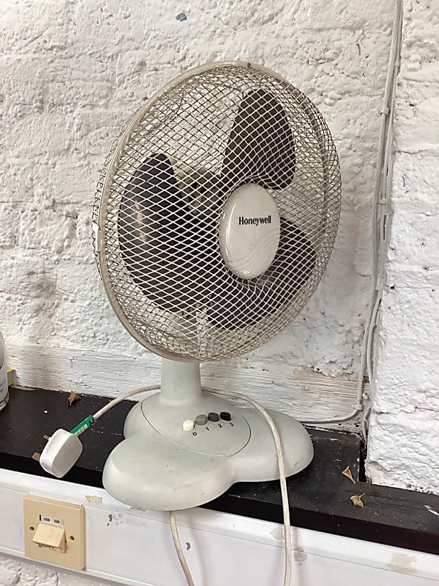 Honeywell grey fan