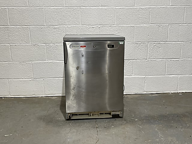 Electrolux grey under counter refrigerator