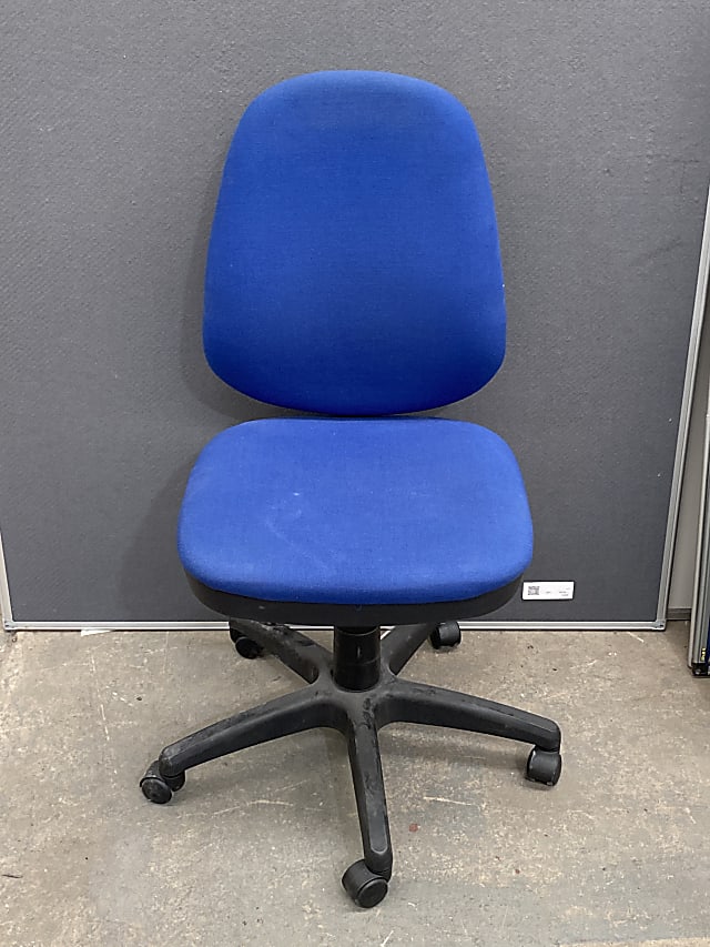 Blue operator chairs