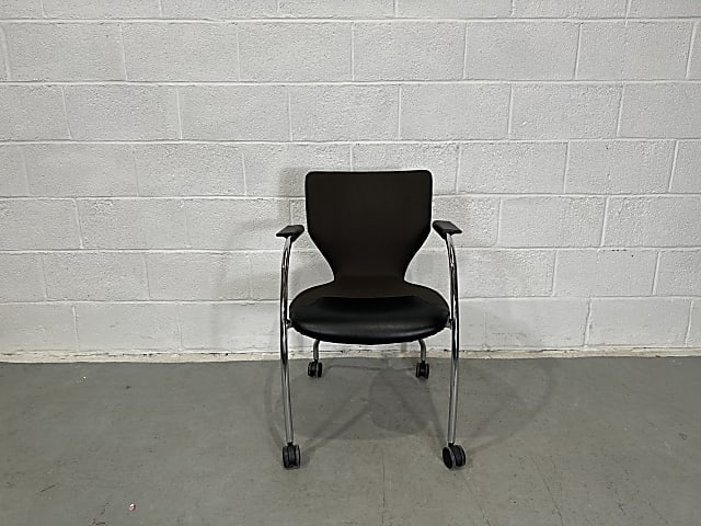 Brown and black Orangebox chair