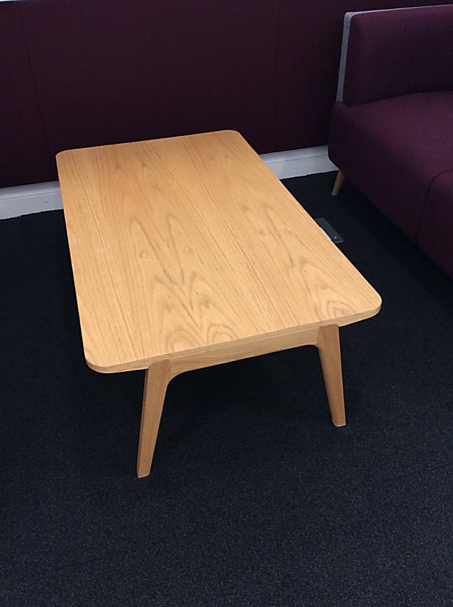 Wooden coffee table