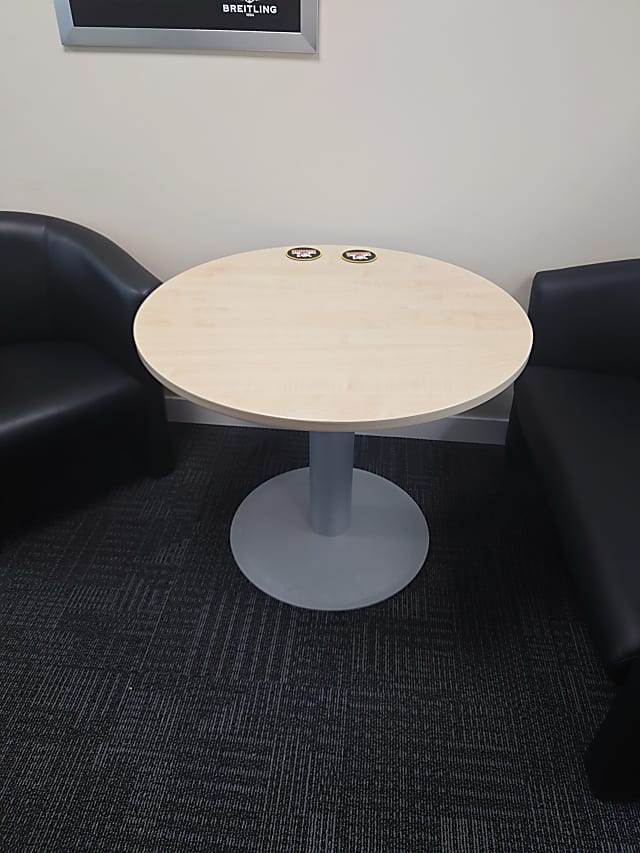 small round table