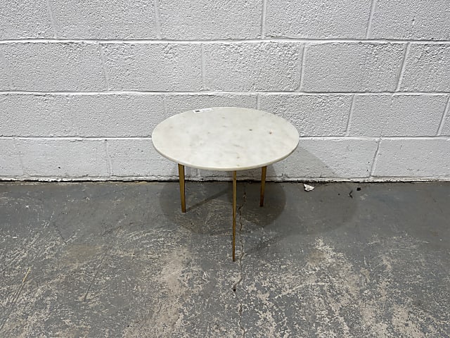 Marble side table