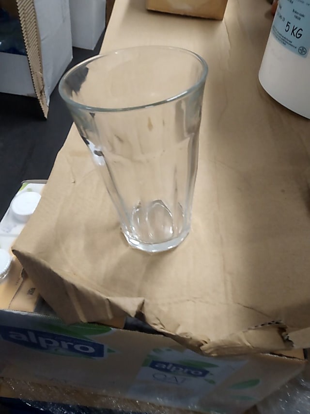 c80 clear drinking glass