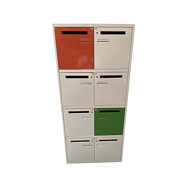 Post box mail Lockers 8 door cabinet