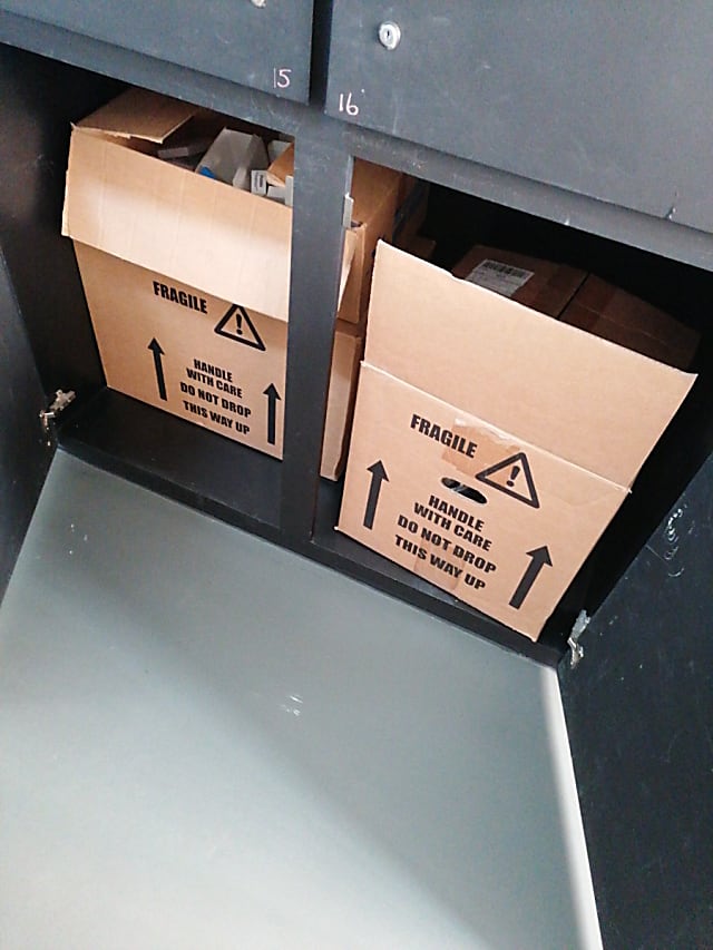 boxes for disposal