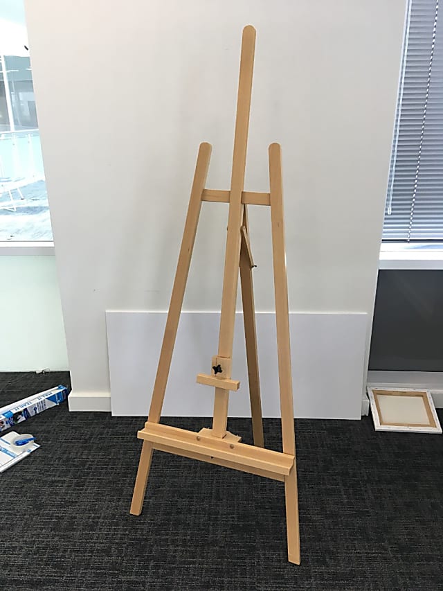 Height Adjustable Wooden Easel