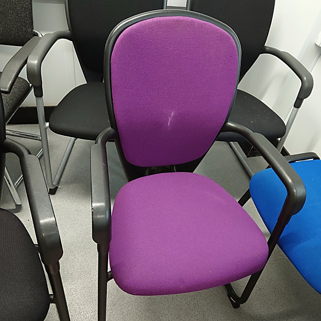 Purple chair