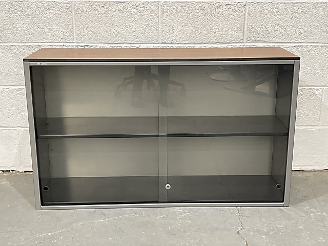 Glass door cabinet 1200mm wide