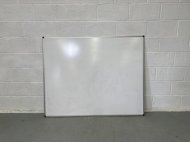 Double sided whiteboard 