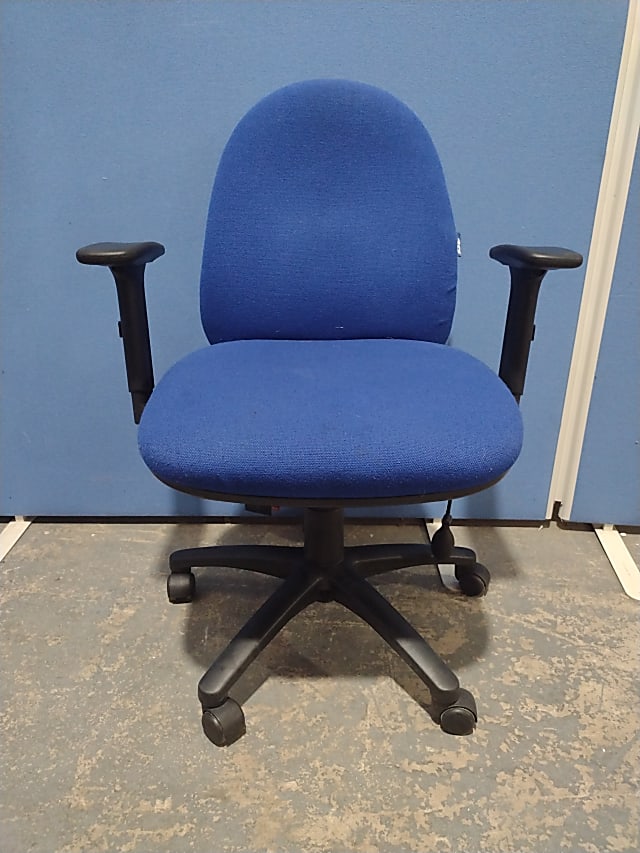 ACS blue office operator chair 