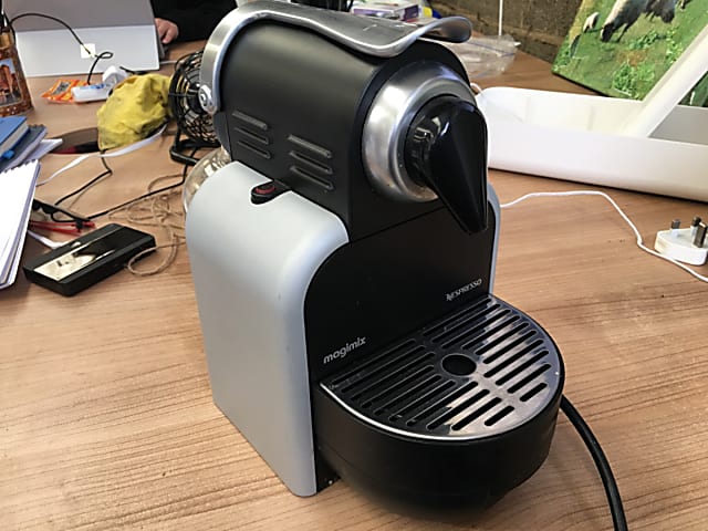 Nespresso Magimix Coffee pod machine