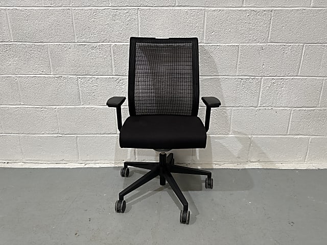 Steelcase Think Black Mesh Back Office Chair