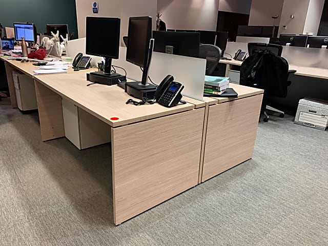 Bank of 2 Desks 160cm