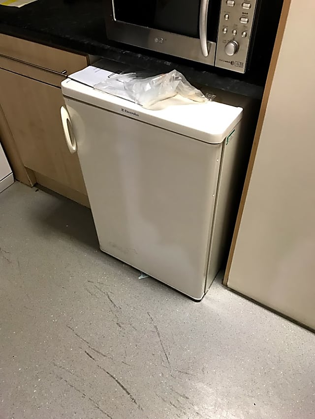 Electrolux under counter fridge