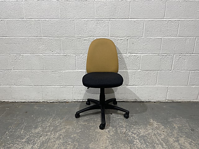 Yellow and Dark Grey operator Chair