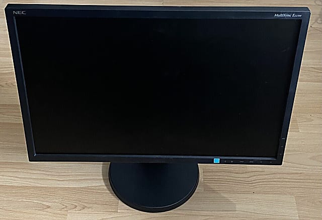 NEC E222W-BK monitor 