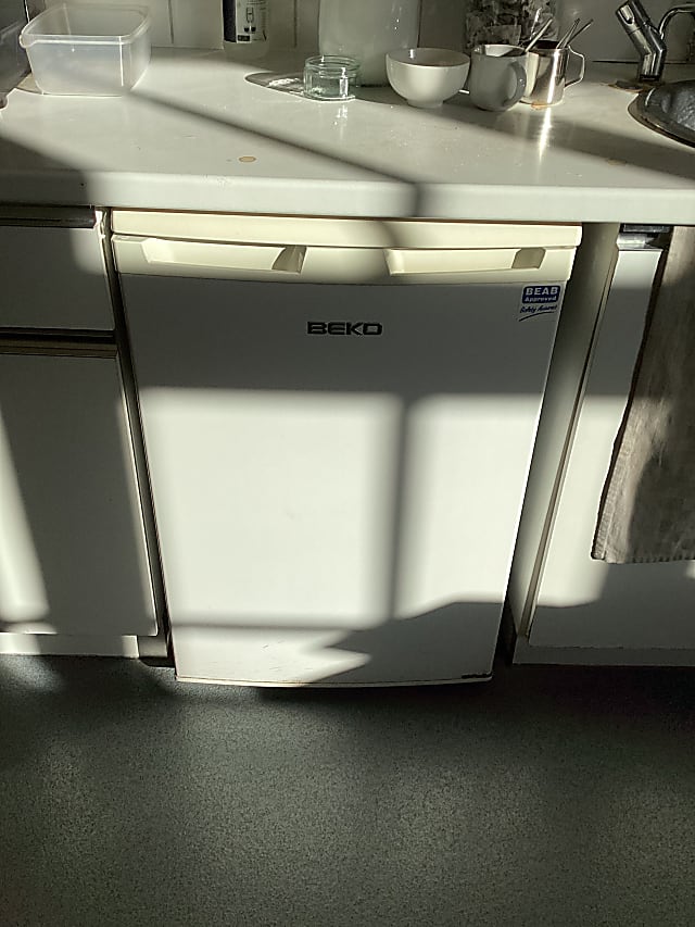 white beko refrigerator