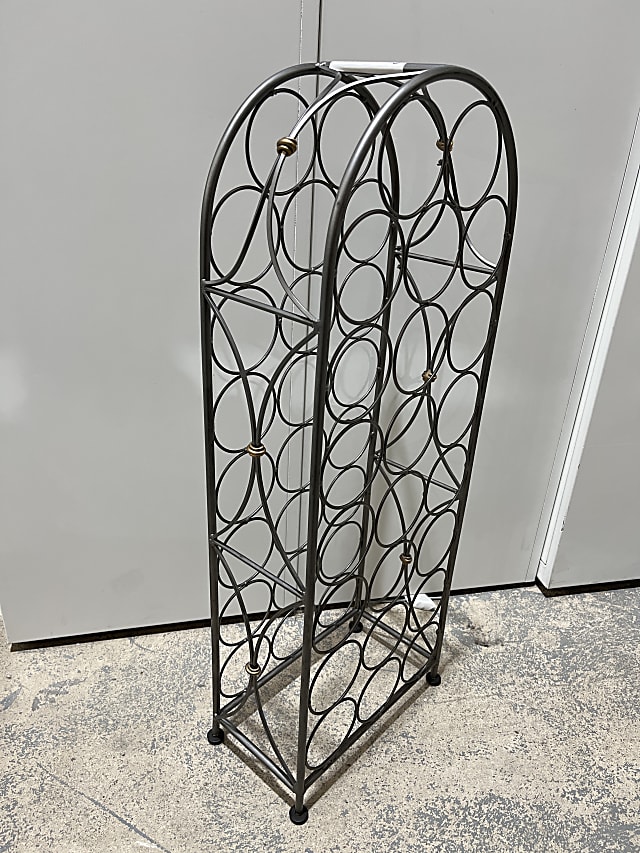 Iron Wine rack 