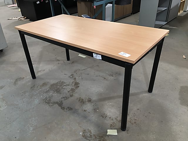 Table folding frame