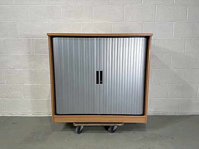 Tambour storage unit