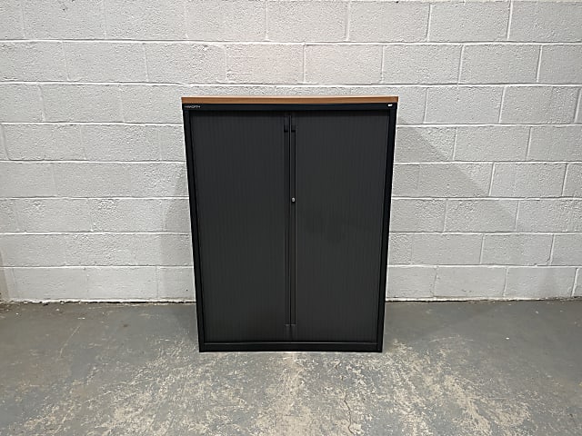 Haworth tambour cabinet 