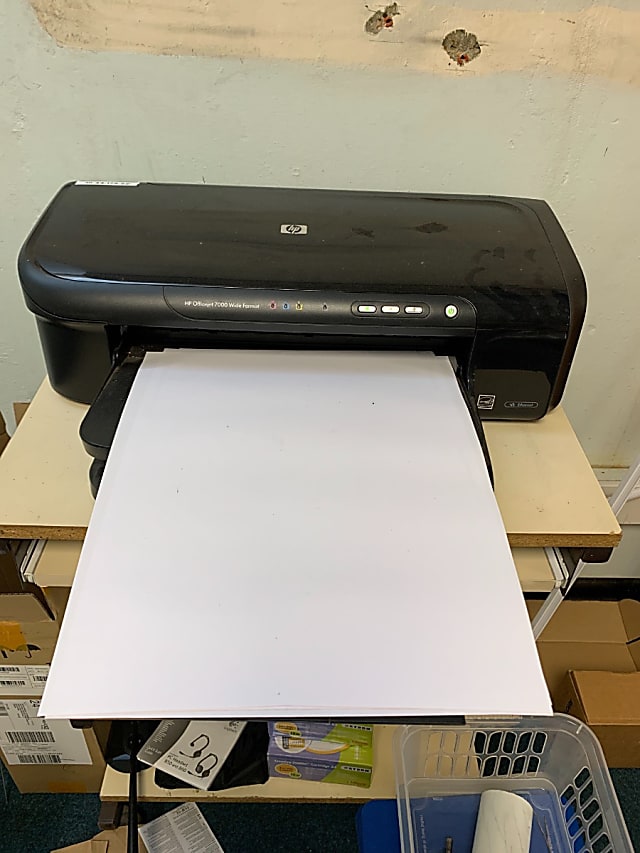 Printer - A3 HP Officejet 7000 Wide Format