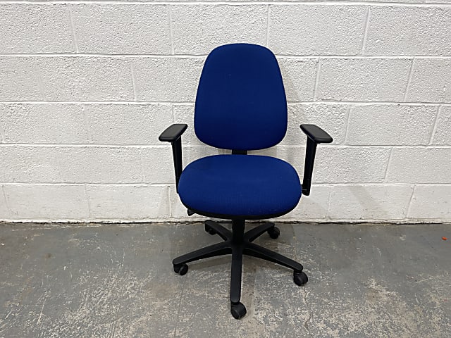 Blue Chair with arms