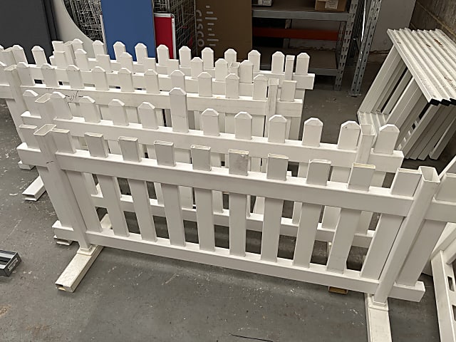 Job lot Plastic freestanding Fencing