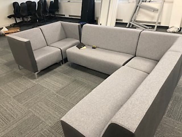 Modular Frovi Sofa (2 x 130 units 2 x 75x75 units 