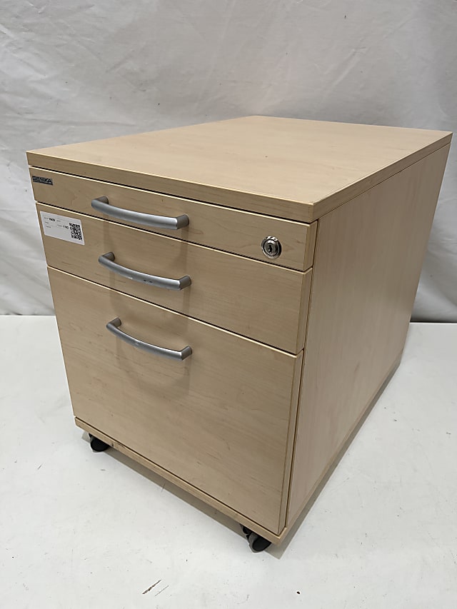 Gesika brand wooden storage under desk Pedestal